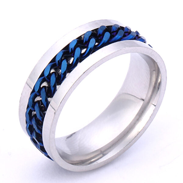chain ring blue